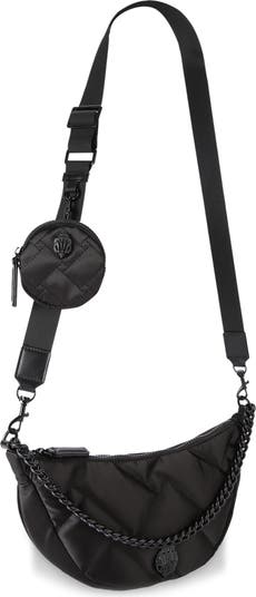Moon Quilted Crossbody Bag