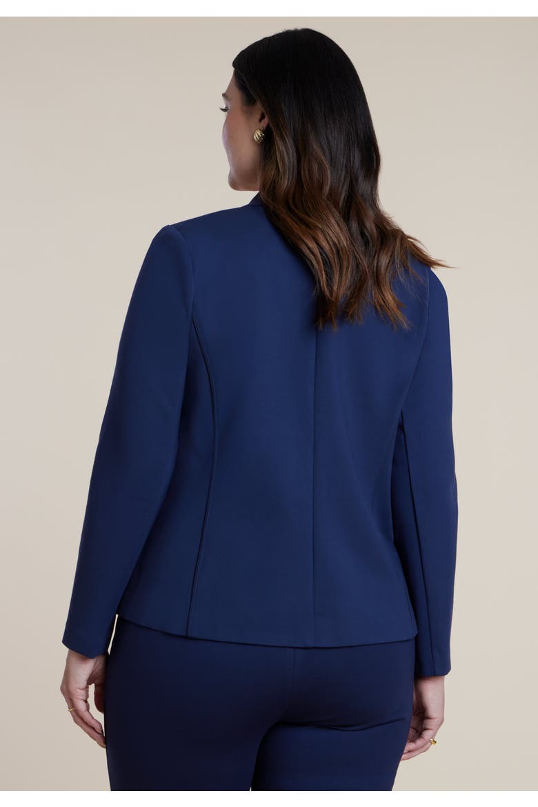 The Ultimate Stretch One Button Blazer, Alternate, color, MARITIME BLUE