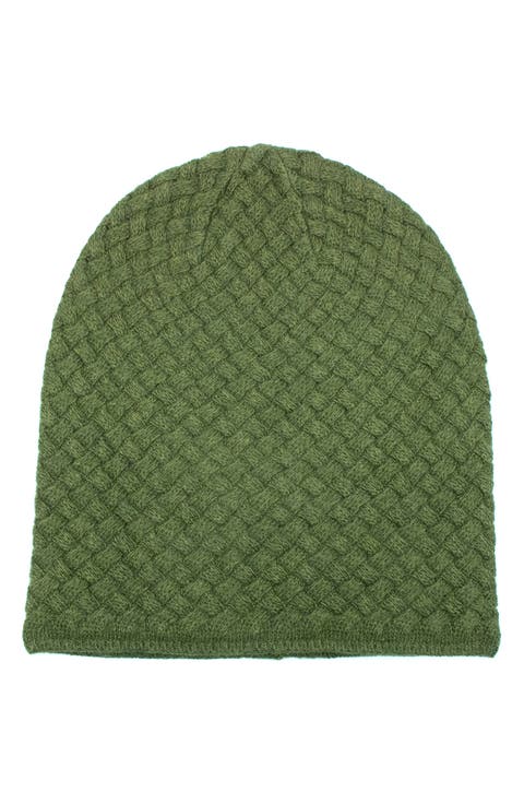 Minerva Basket Weave Beanie