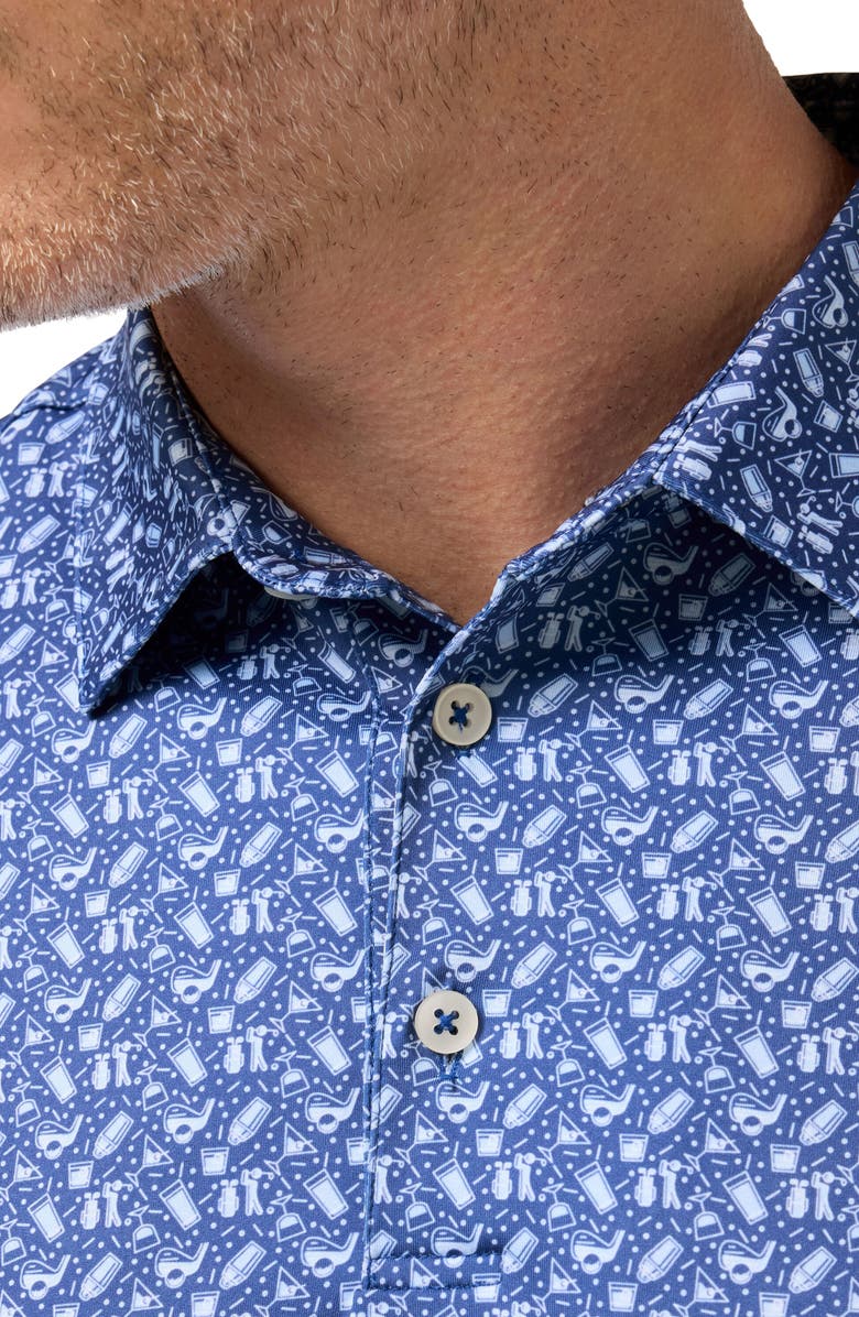 Mizzen+Main Versa Trim Fit Performance Golf Polo, Alternate, color, 