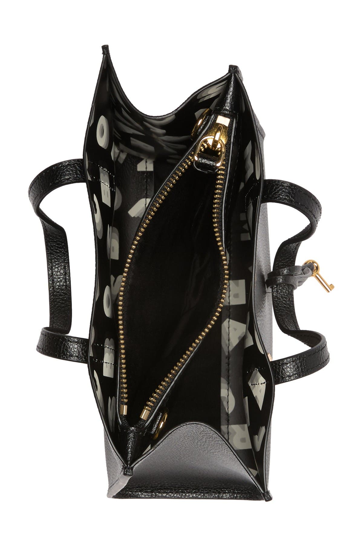 Marc Jacobs Mini Grind Coated Leather Tote, Alternate, color, 