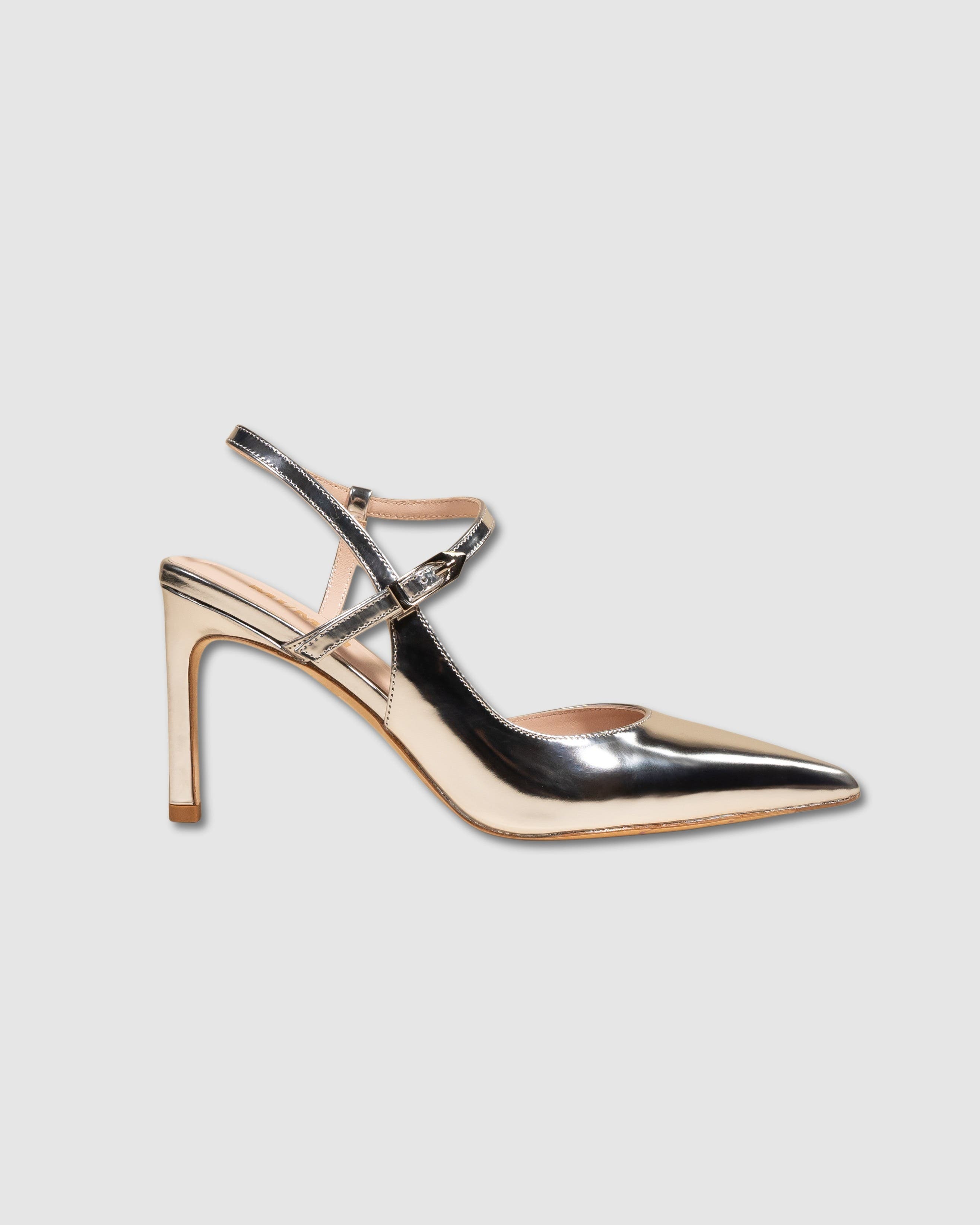 MI/MAI Emy Slingback Stiletto, Main, color, Silver