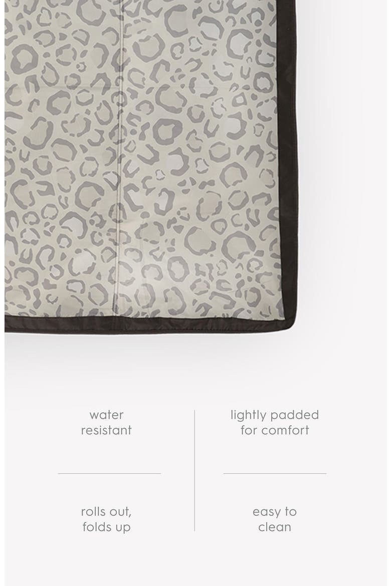 5 x 7 Outdoor Blanket, Alternate, color, SNOW LEOPARD