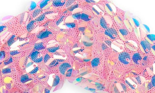 Cara Kids' Set Of 3 Sequin Scrunchies In Multi