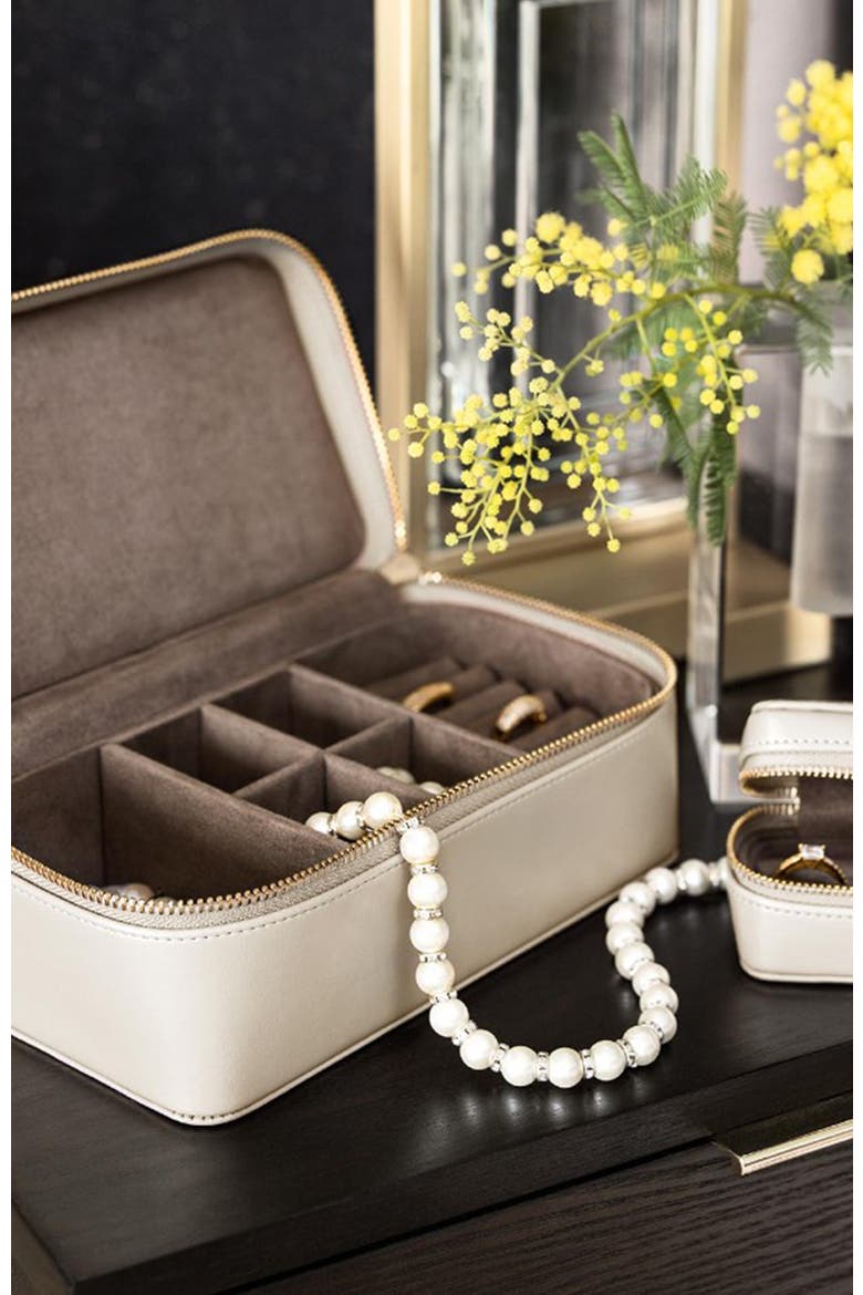 Luxton Jewelry box set, Alternate, color, Beige