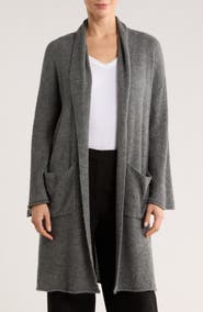 Renee C Open Front Sweater Cardigan