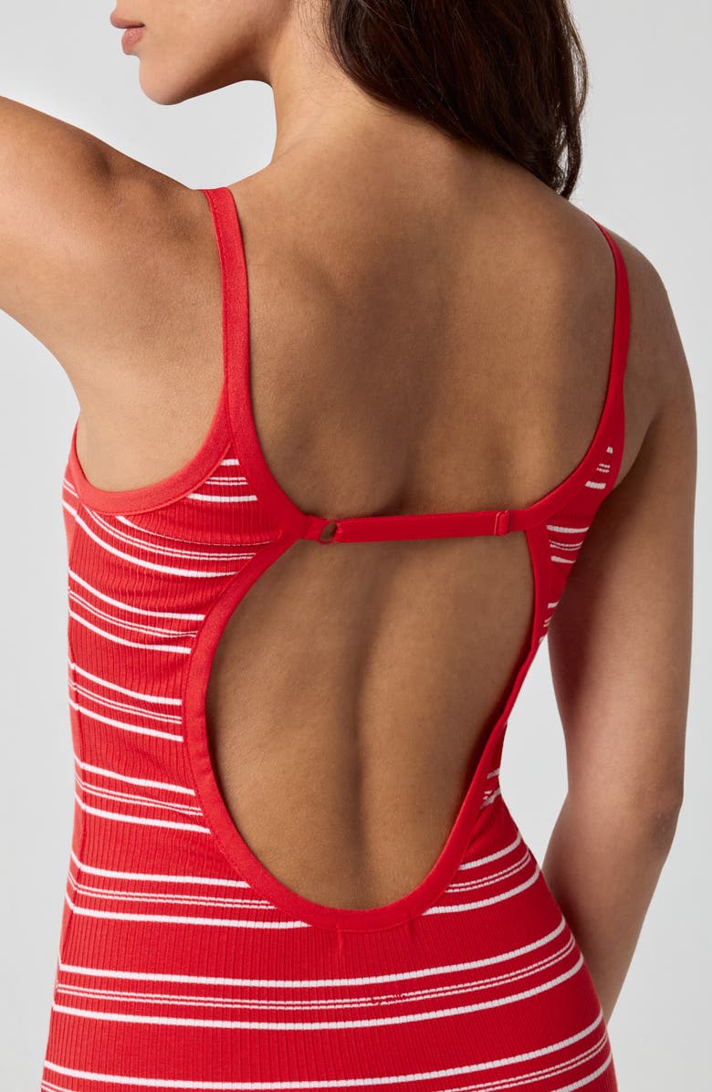 Florence by Mills Cutout Tank Minidress, Alternate, color, Poppy Red Strpe