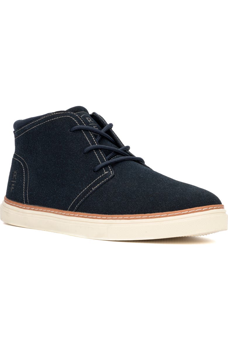 RESERVE FOOTWEAR Petrus Mid Sneaker, Main, color, Navy