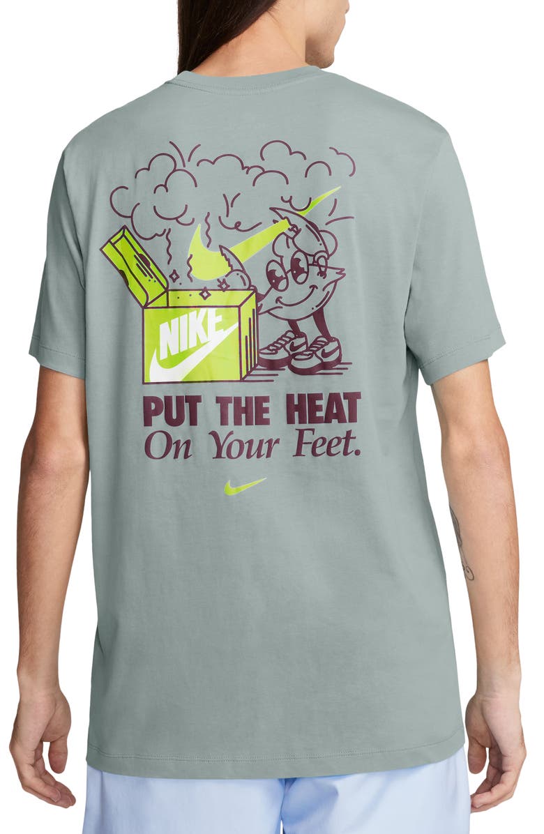 Nike Heat on your Feet Graphic T-Shirt, Alternate, color,