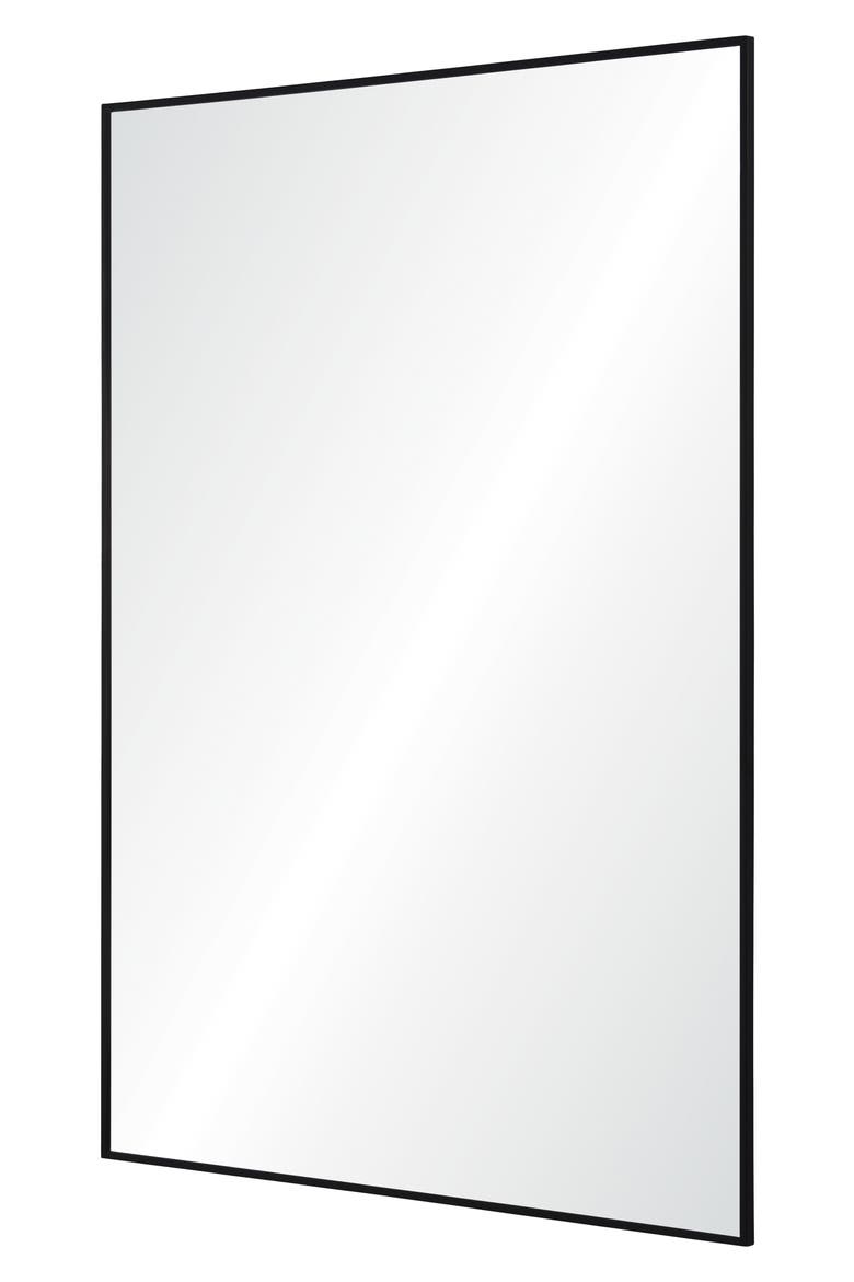 Raizel Rectangular Mirror, Alternate, color, MIRROR MATT BLACK
