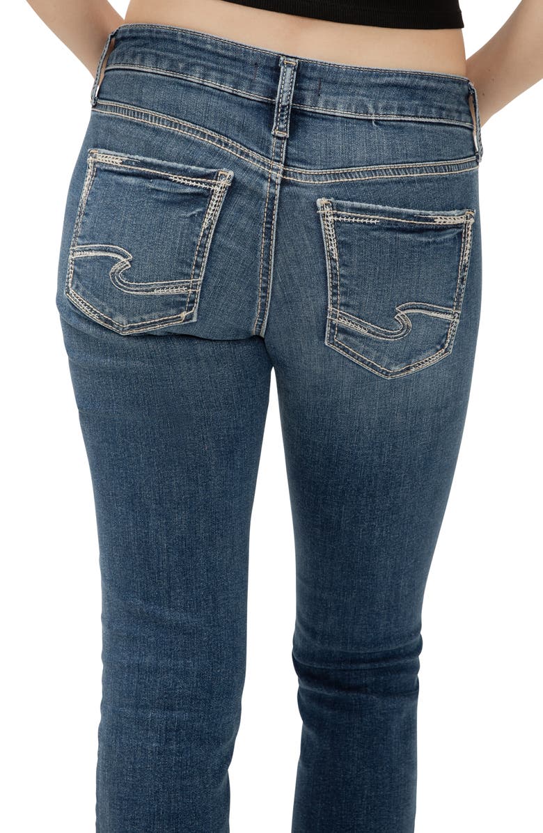 Silver Jeans Co. Britt Low Rise Capri Jeans, Alternate, color, Indigo