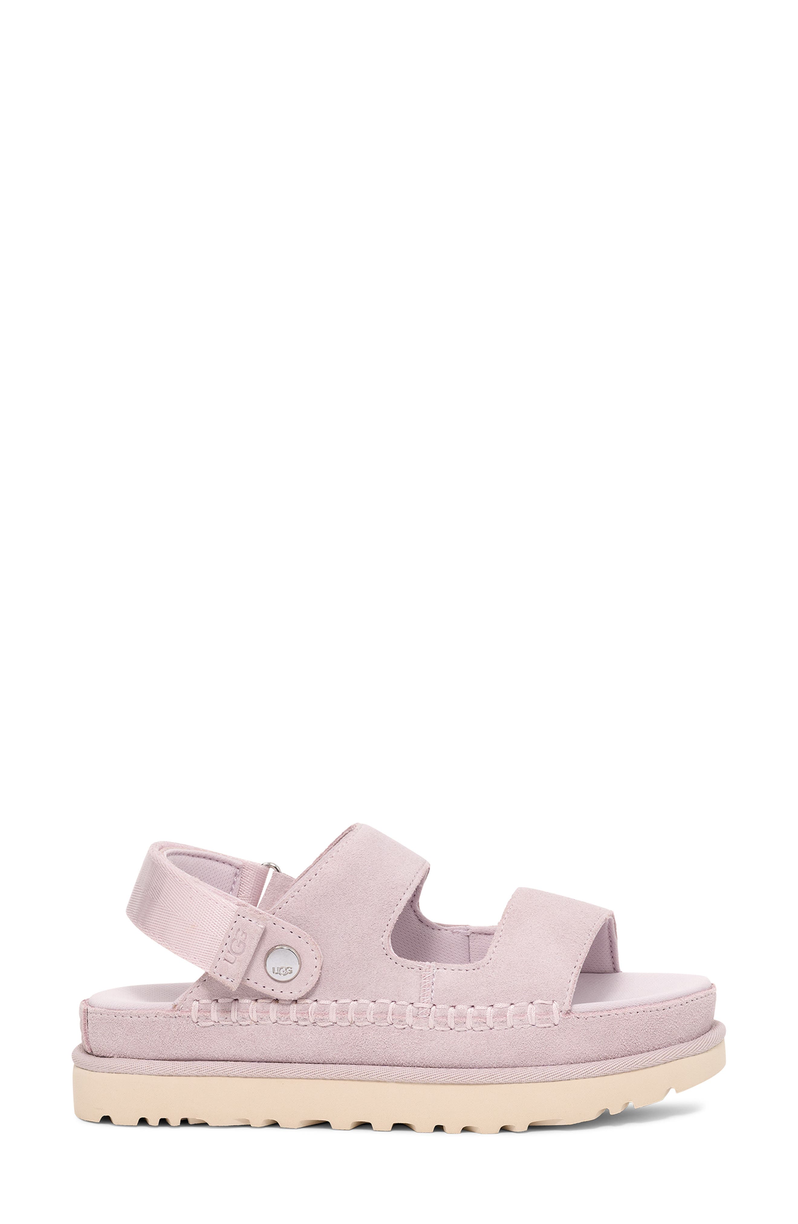 Goldenstar Glide Platform Sandal, Alternate, color, BAY FOG