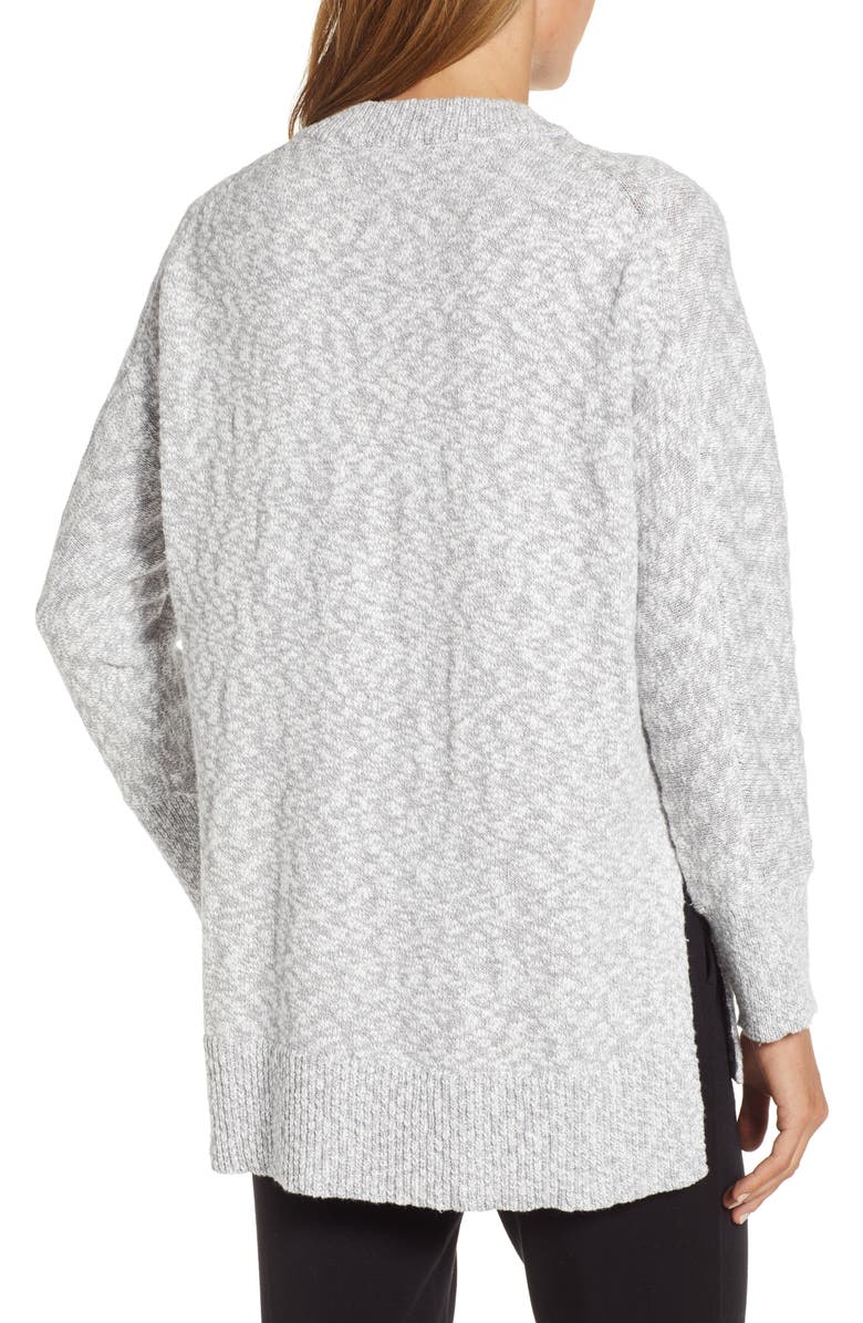 Lou & Grey Marled Knit Tunic Sweater, Alternate, color, 
