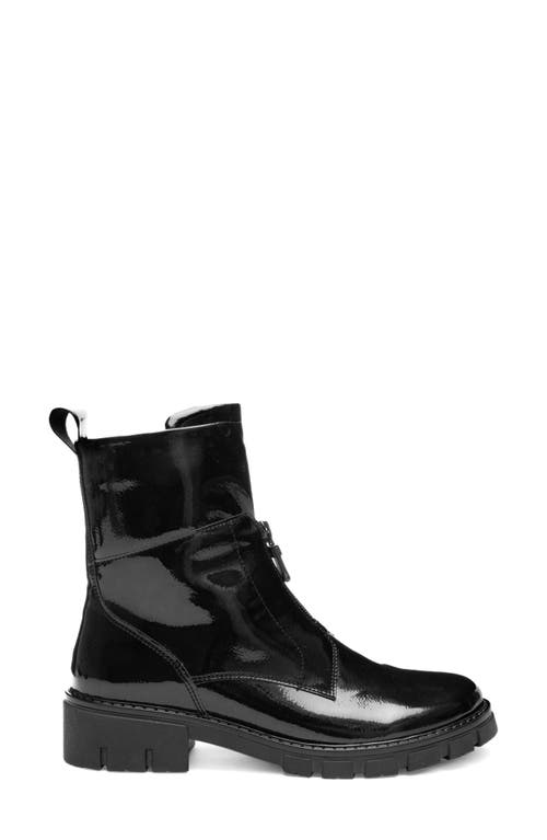 Ara Deon Leather Bootie In Black