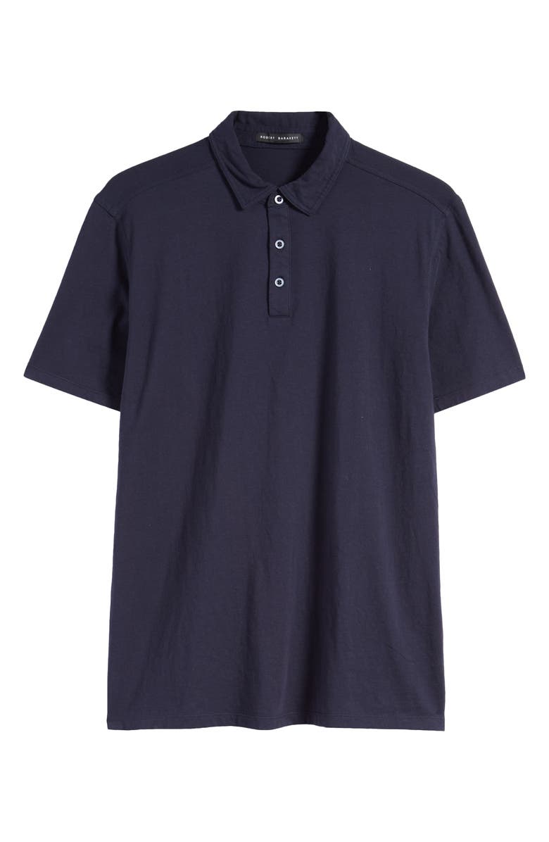 Robert Barakett Orson Cotton Polo, Alternate, color, Dark Caspian