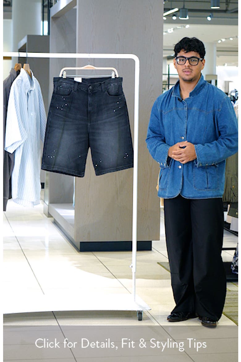 Landon Denim Shorts video