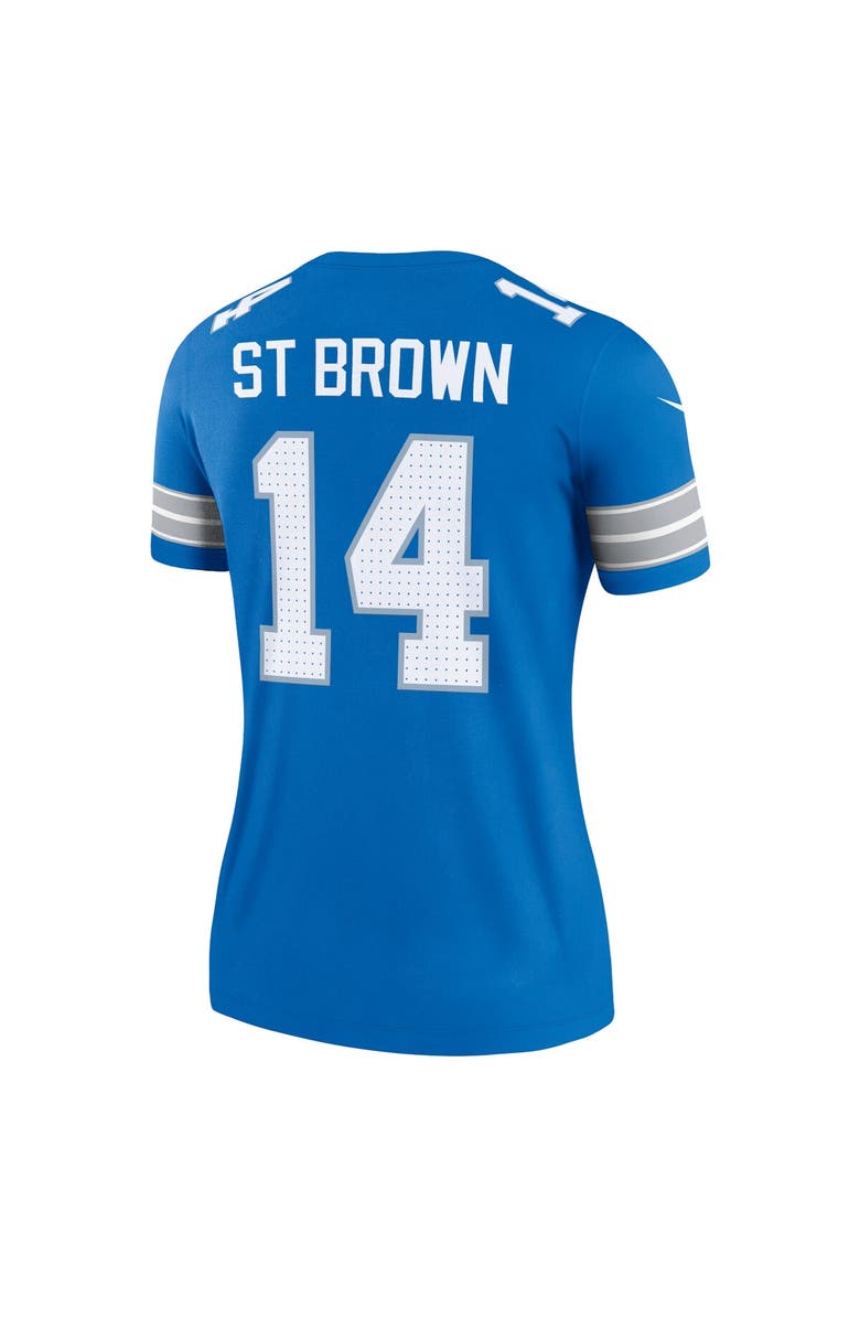 Nike Women's Nike Amon-Ra St. Brown Blue Detroit Lions Legend Player Performance Top, Alternate, color, Blue