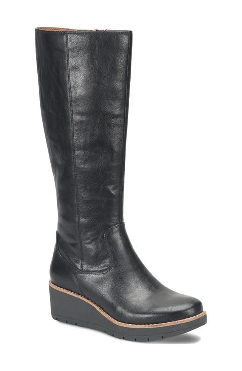 Faghan Wedge Knee High Boot (Women)