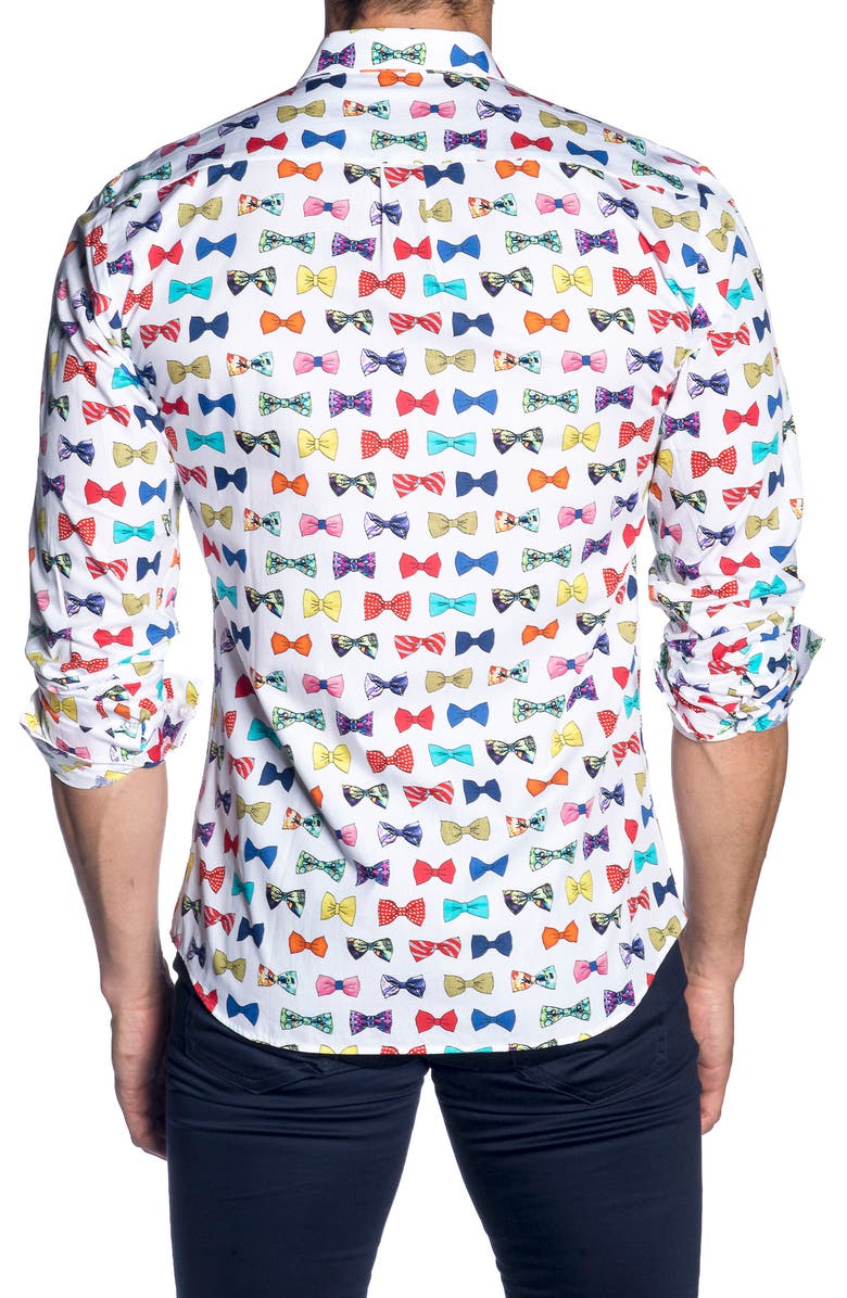 Jared Lang Trim Fit Sport Shirt, Alternate, color,