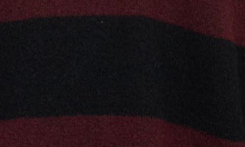 Blu Pepper Stripe Polo Sweater In Multi