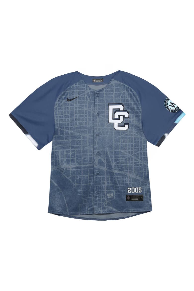 Toddler Nike CJ Abrams Blue Washington Nationals City Connect 2025 Limited Jersey, Alternate, color, Blue