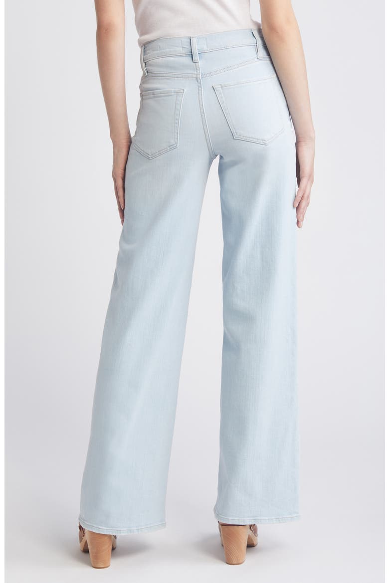 Le Slim Palazzo Ankle Jeans, Alternate, color, CLARITY