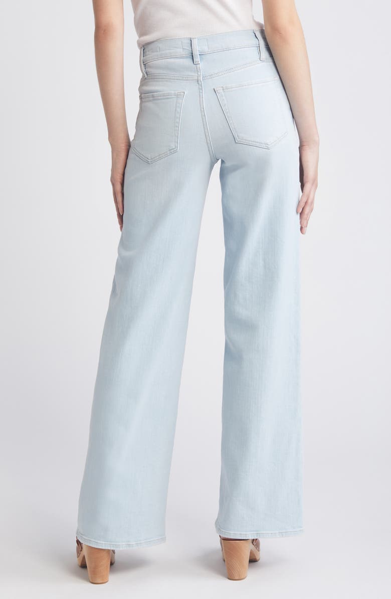 FRAME Le Slim Palazzo Ankle Jeans, Alternate, color, Clarity