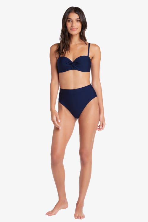 Helen Jon D/dd Cup Twist Underwire Bra In Navy