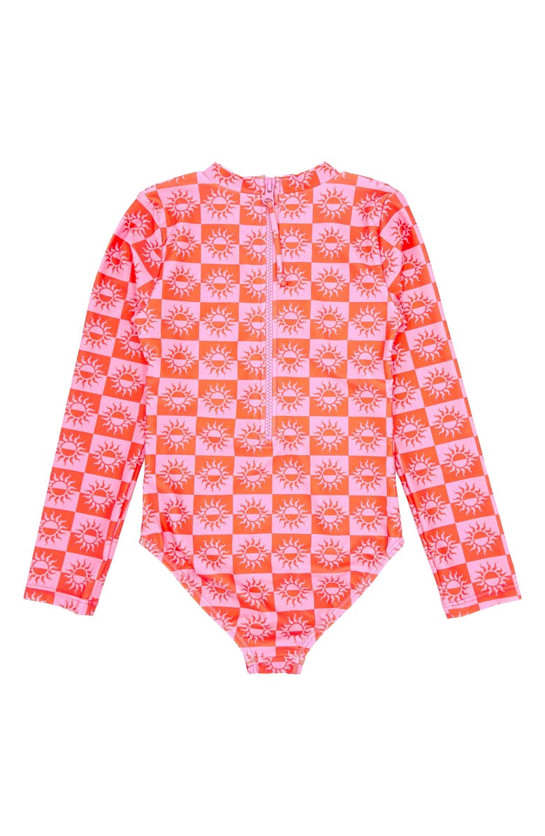 Feather 4 Arrow Kids' Wave Chaser One-Piece Rashguard Swimsuit, Alternate, color,