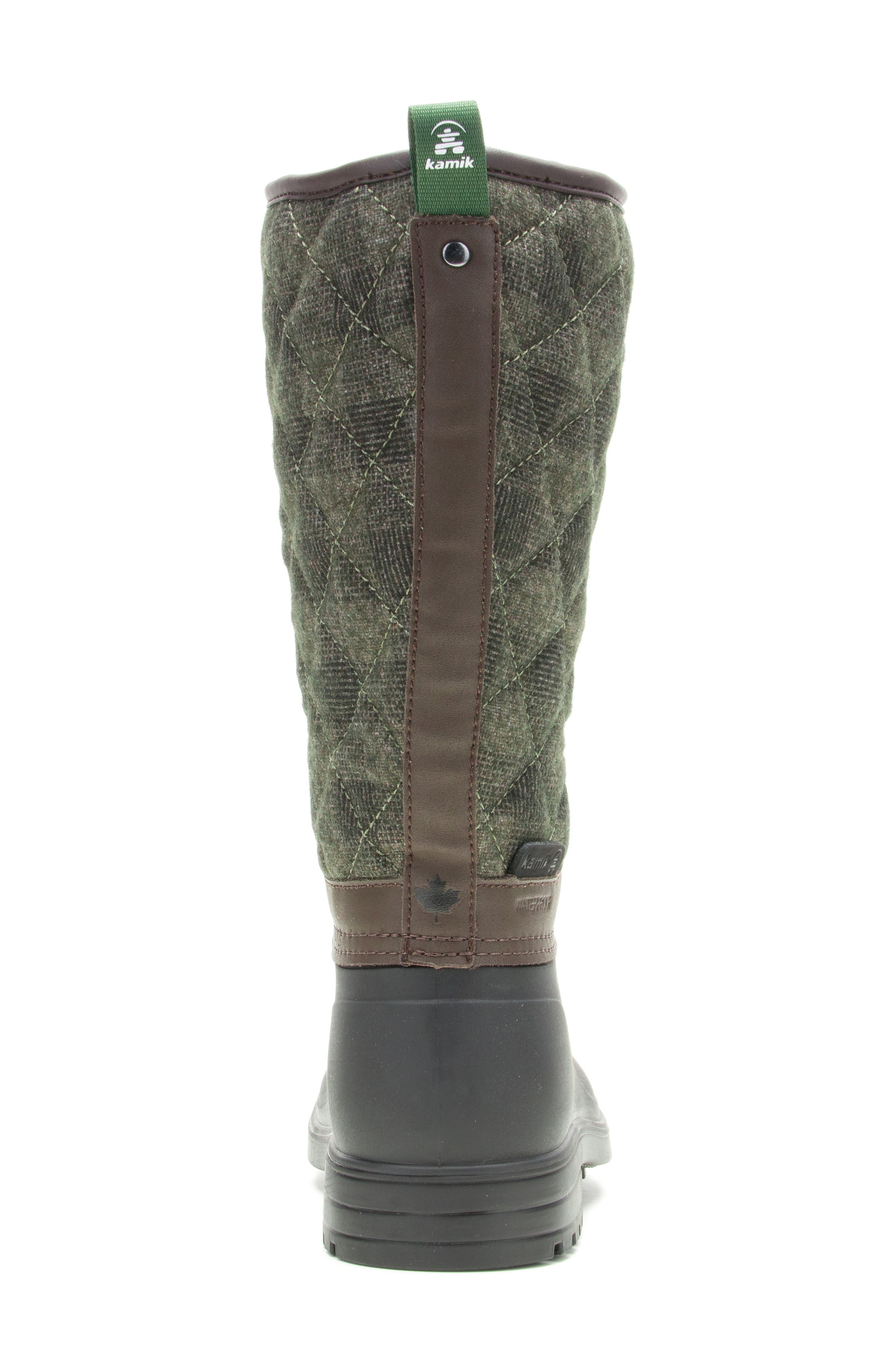 Kamik Abigail Waterproof Boot, Alternate, color, Java