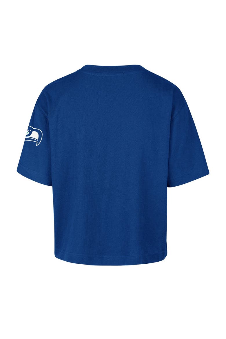 Women's '47 Royal Seattle Seahawks Call Out Reed City T-Shirt, Alternate, color, Royal