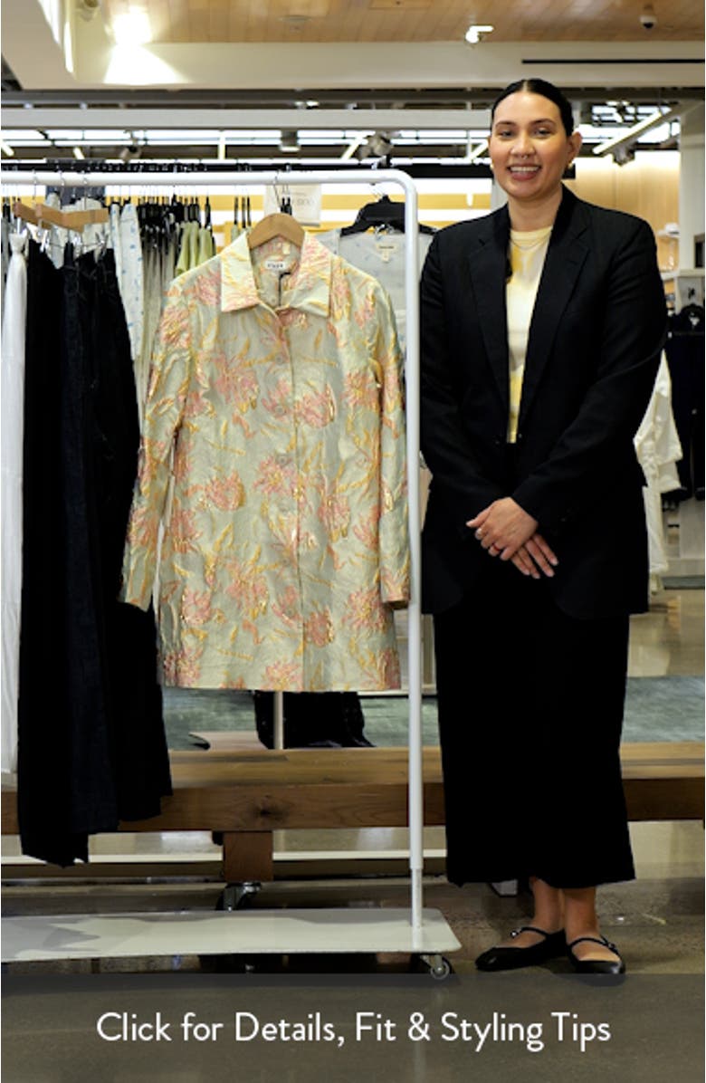 Halton Floral Jacquard Jacket, sales video thumbnail