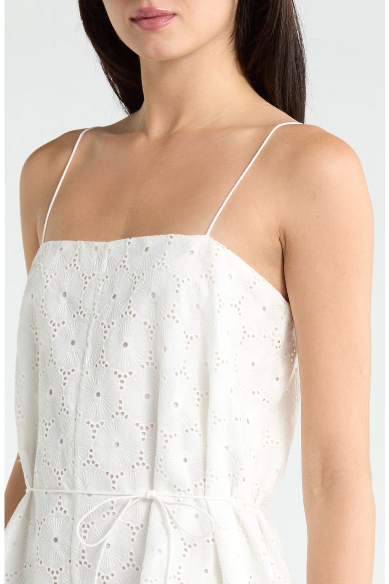 Rosella Eyelet Romper, Alternate, color, DOLCE BRODERIE WHITE