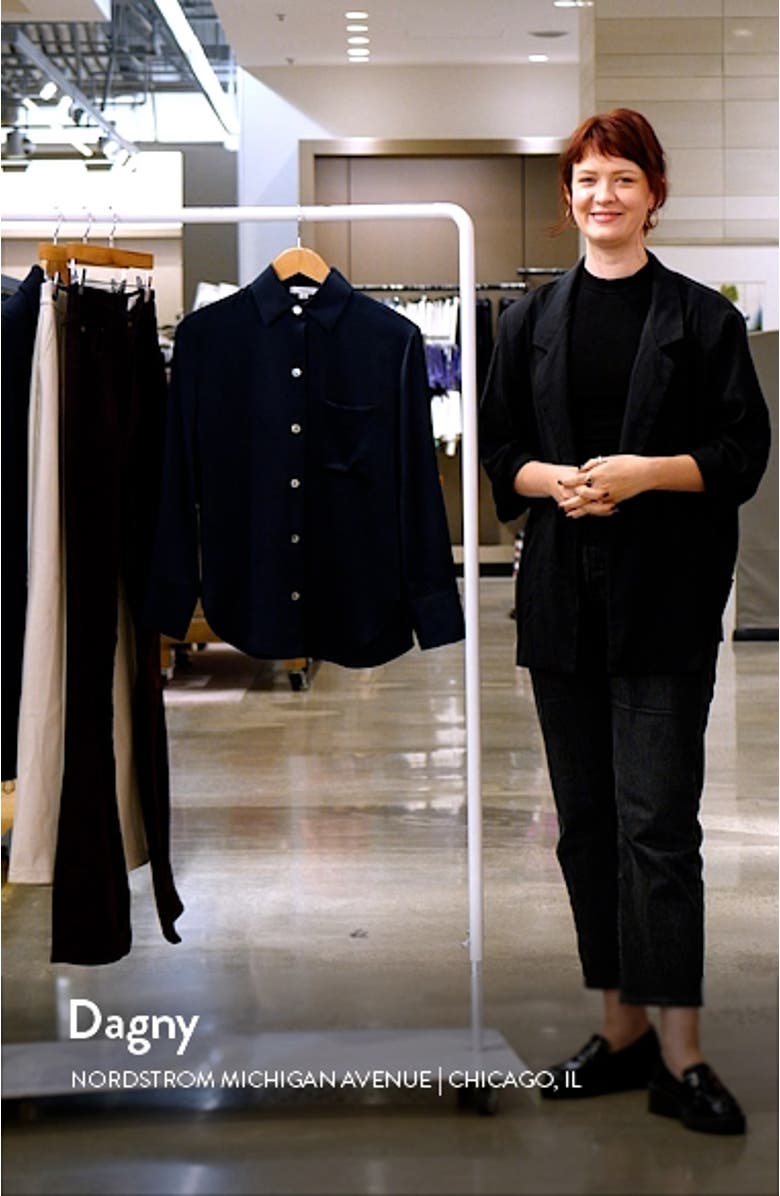 Relaxed Silk Blouse, sales video thumbnail