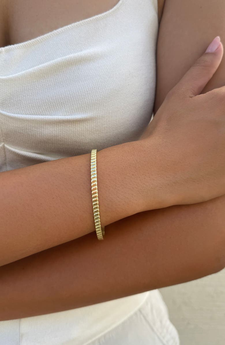 Adornia Set of 2 Cuff Bracelets, Alternate, color, Gold