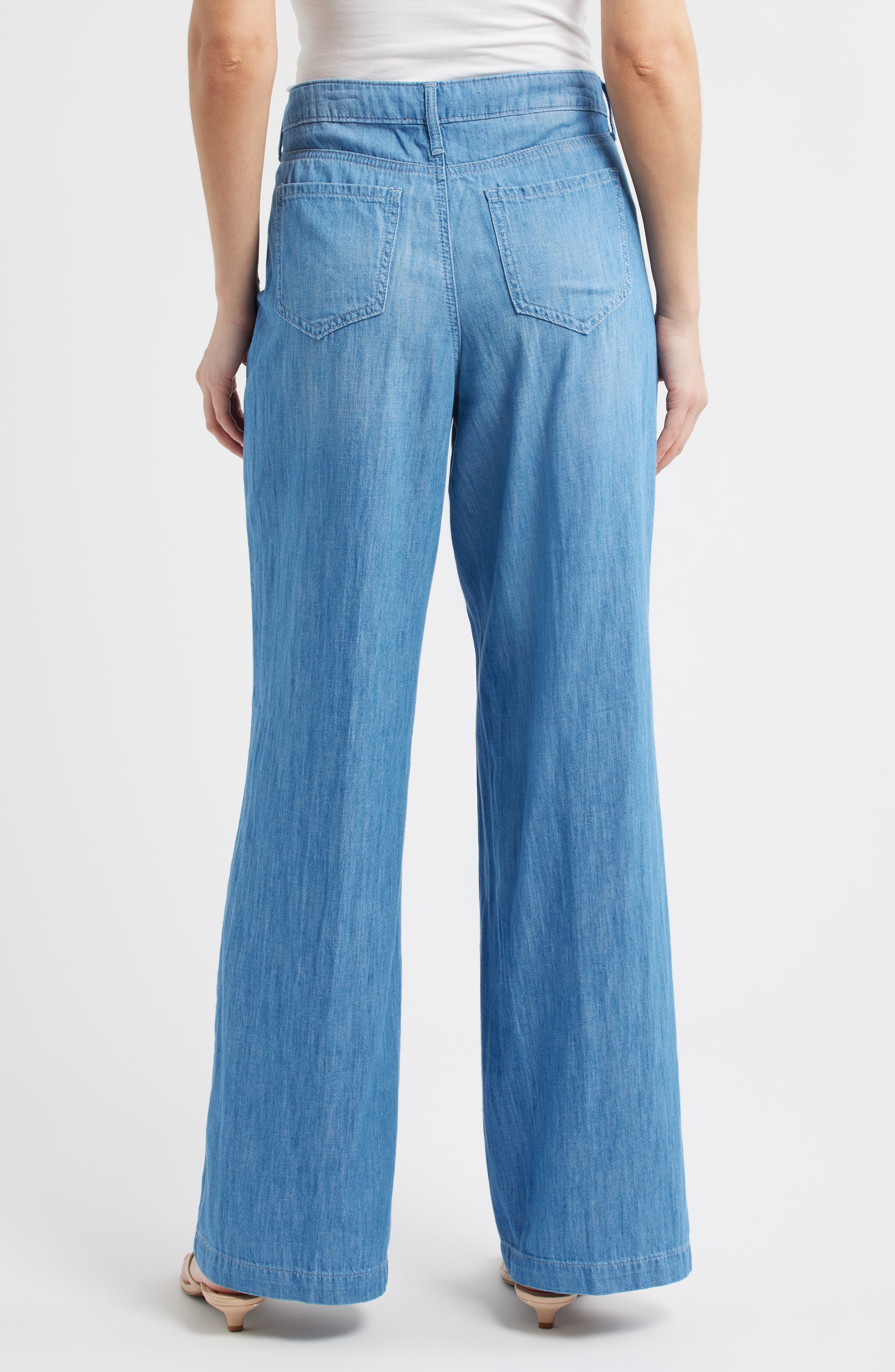 Teresa Drawstring Waist Wide Leg Pants - image 2