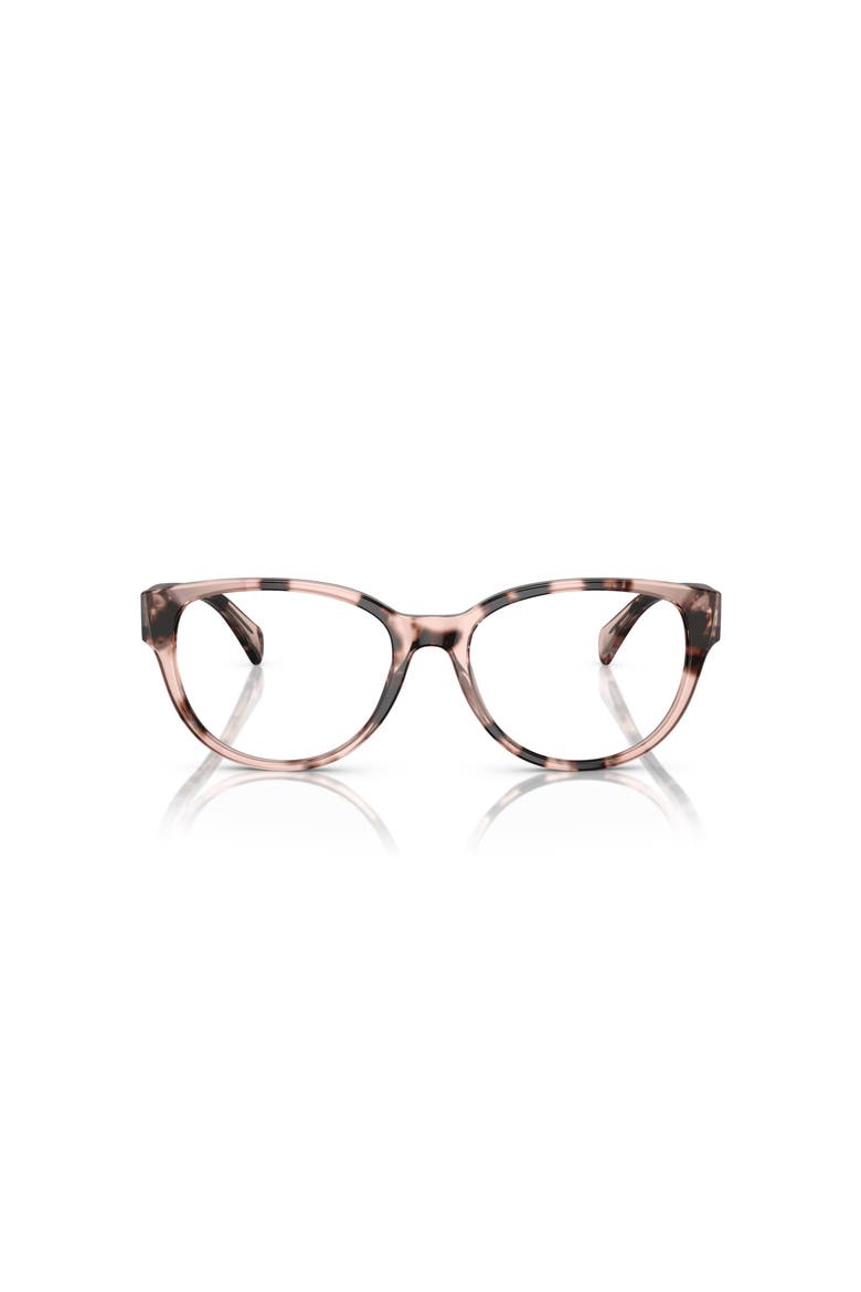 52mm Oval optical glasses, Alternate, color, Pink