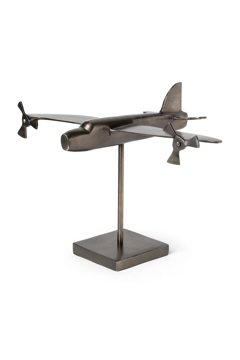 Maverick I Metal Bomber Plane, Main, color, Grey