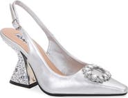 LADY COUTURE Spotlight Pointed Toe Slingback Pump