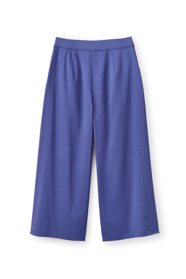Salida High-Rise Culotte, Main, color, Coastal Indigo