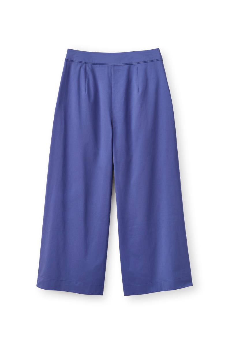 Cartolina Salida High-Rise Culotte, Main, color, Coastal Indigo