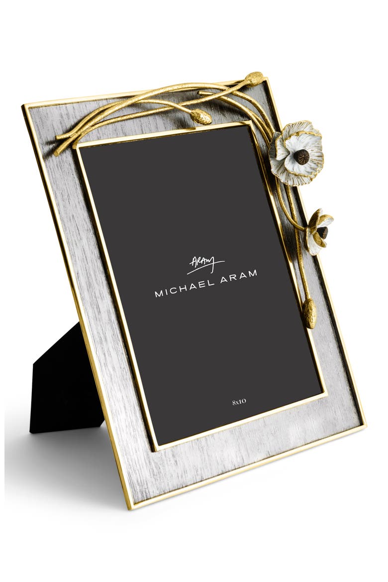 Anemone 8" x 10" Picture Frame, Alternate, color, SILVER
