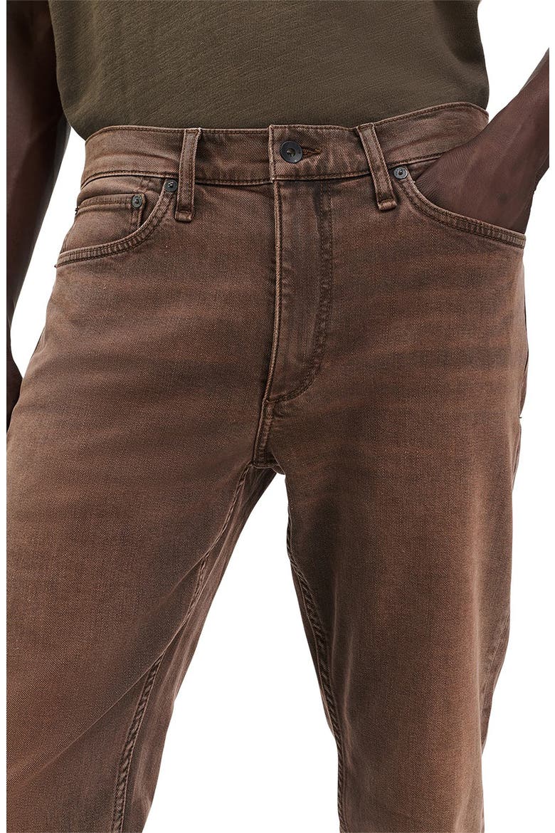 Fit 2 Authentic Stretch Infuse Slim Fit Jeans, Alternate, color, BROWNSTONE