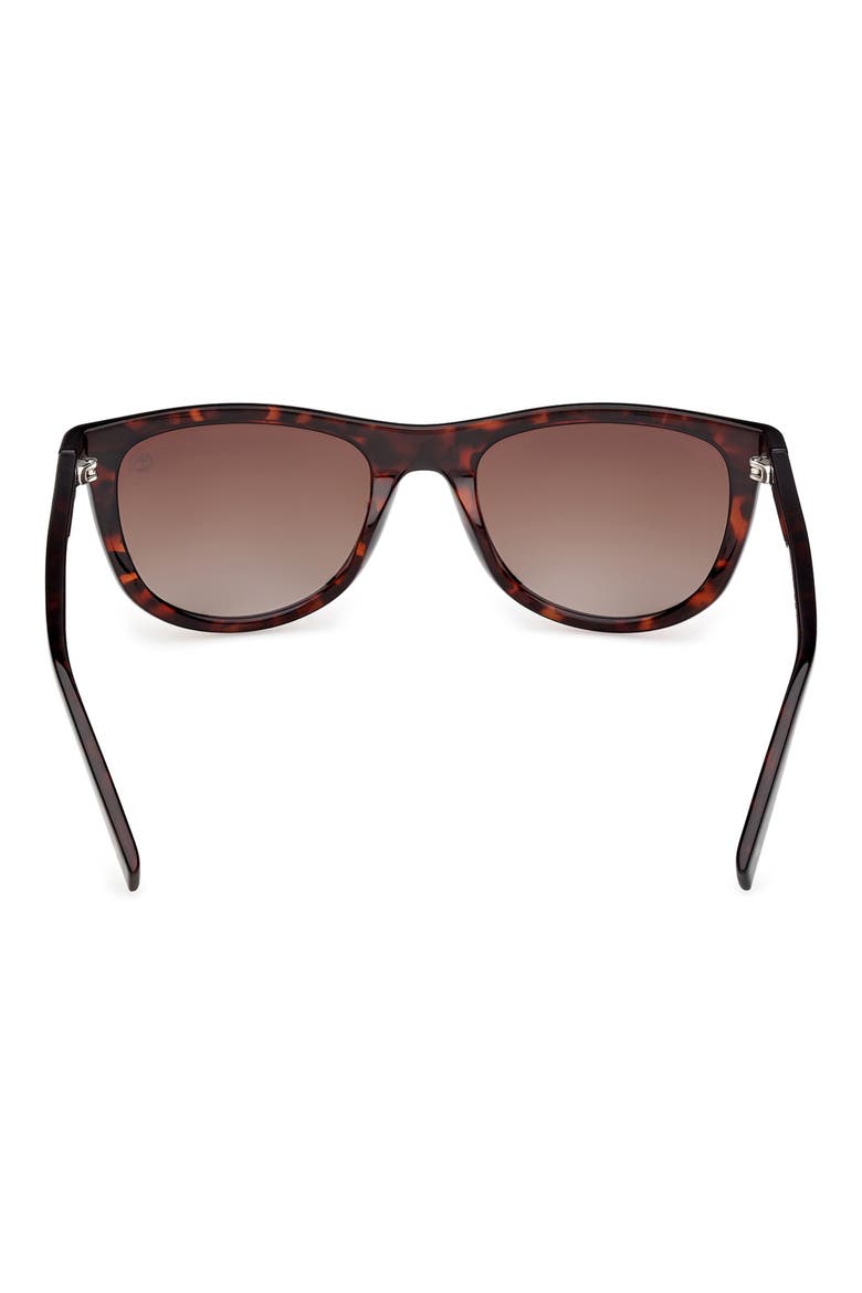56mm Sunglasses, Alternate, color, DARK HAVANA / BROWN POLARIZED