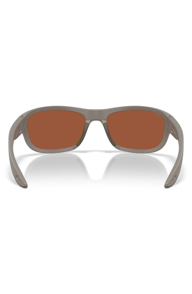 Costa Del Mar Clipperton 58mm Sunglasses, Alternate, color, Matte Olive Shale / Green 580G