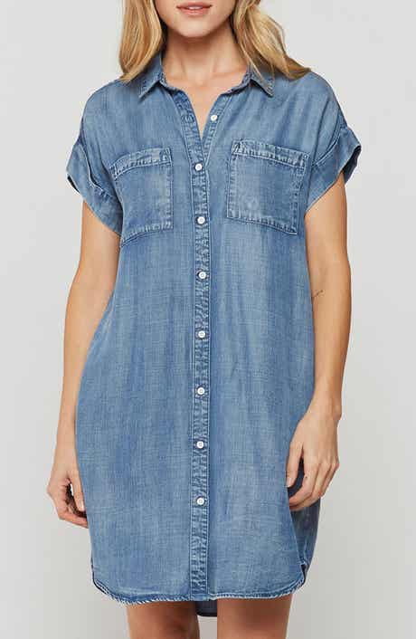 Marcie Button Up Shirt Dress