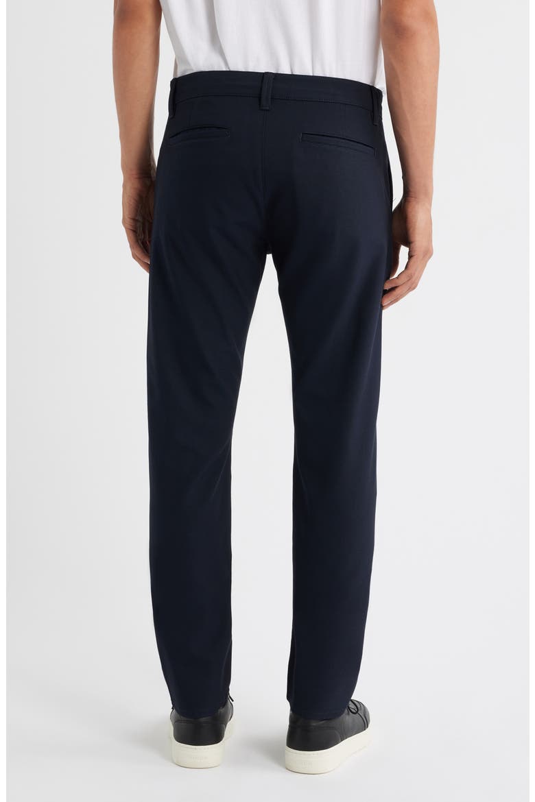 Verona Slim Fit Flat Front Chinos, Alternate, color, YALE HIGH FLYER