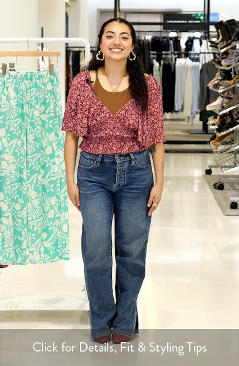 Beach Party Flutter Sleeve Top, sales video thumbnail