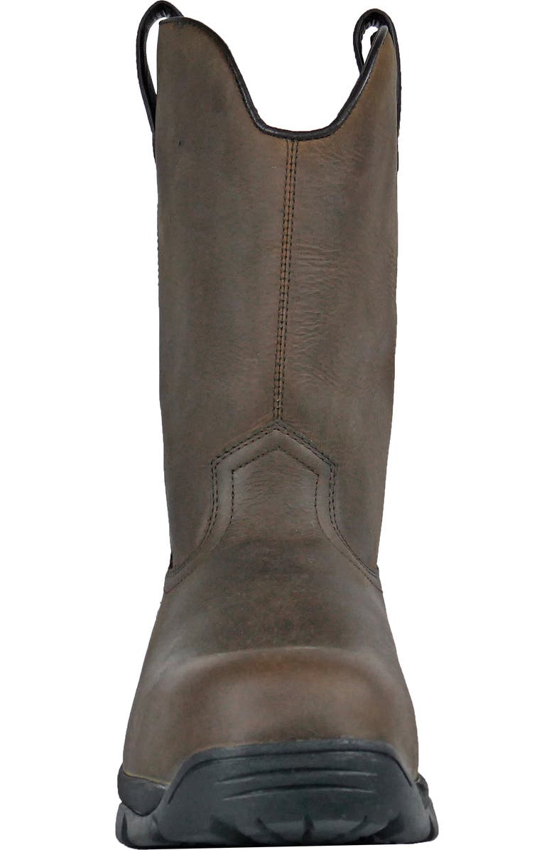 Hoss Boot Company HOSS Wildfire Wellington Composite Toe Waterproof Work Boot, Alternate, color, Brown