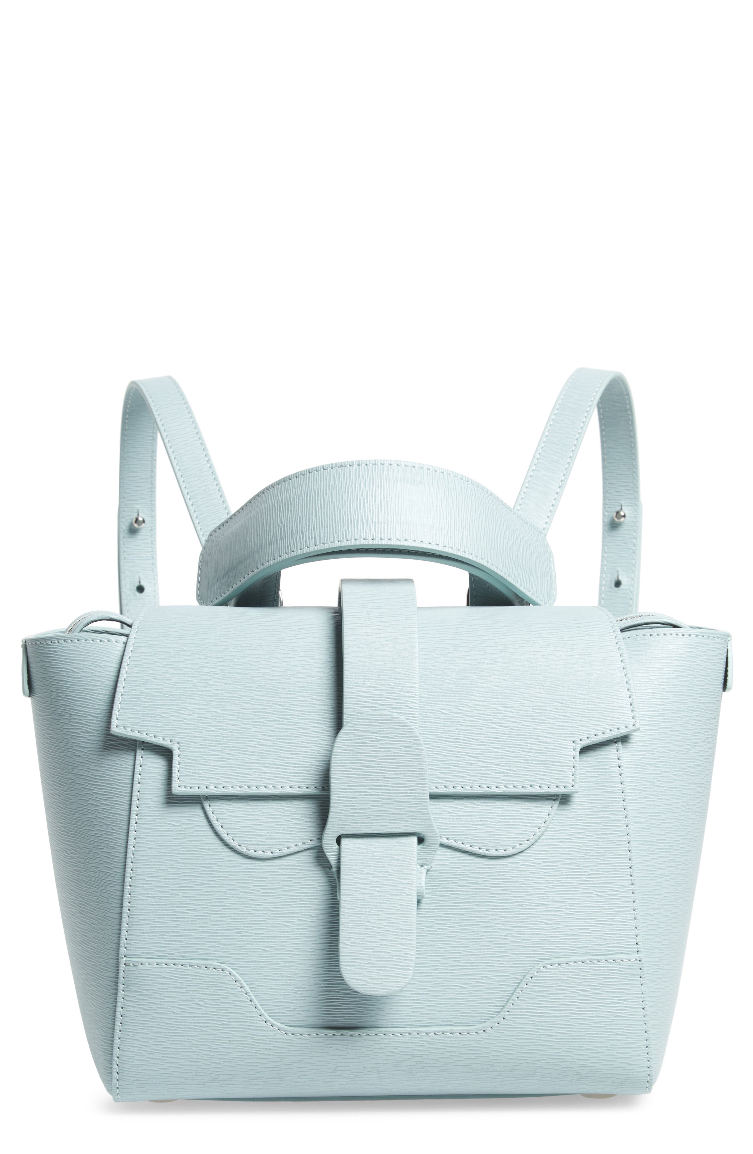 SENREVE Mini Maestra Leather Satchel, Main, color, 